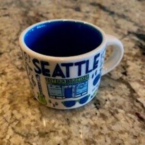 NEW Starbuck's Collector's Expresso Cup/Mug-Seattle 2 oz